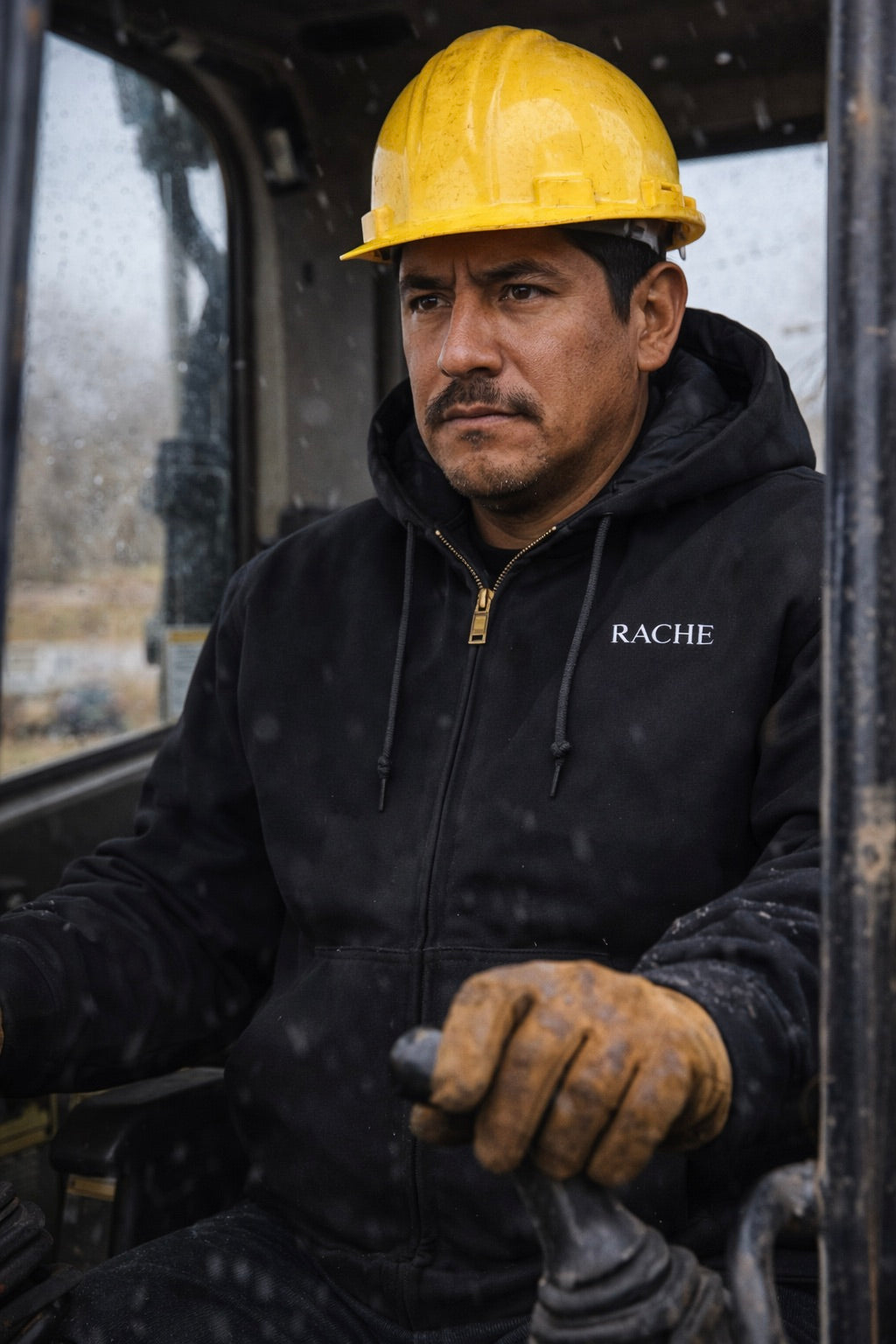 RACHE Embroidered Workwear Canvas Jacket