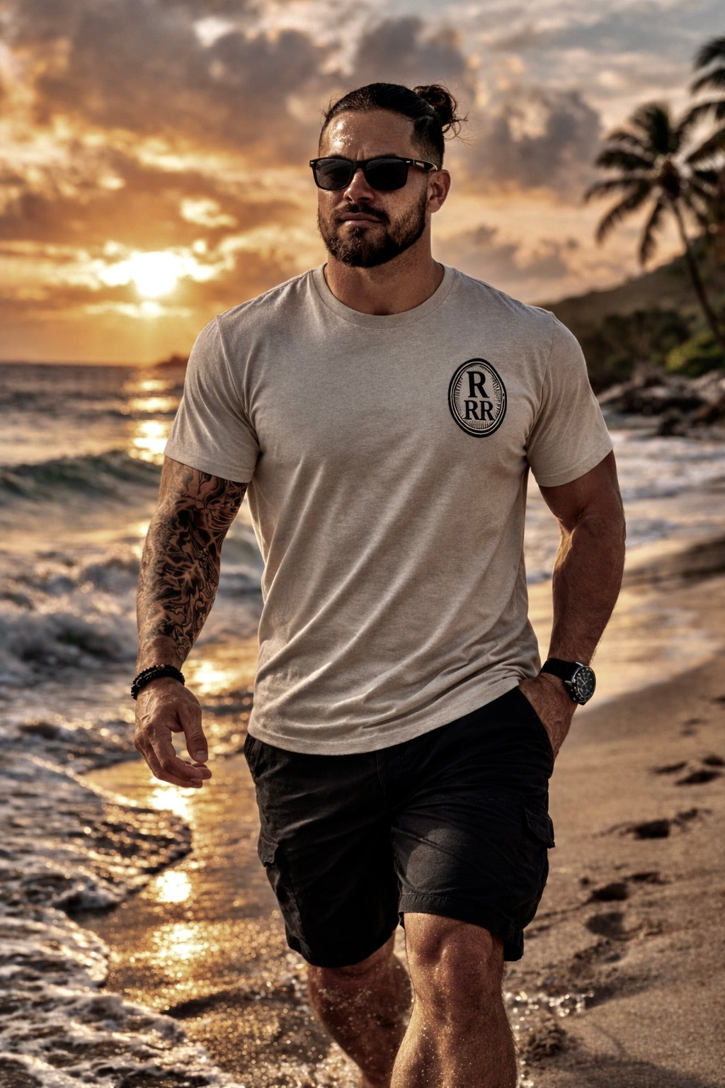 Logo Medallion (Black) Premium Tee