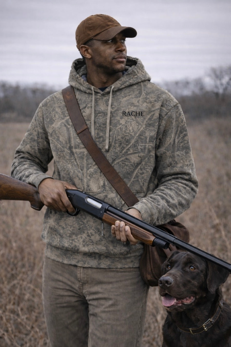 RACHE Embroidered Heavyweight Hoodie