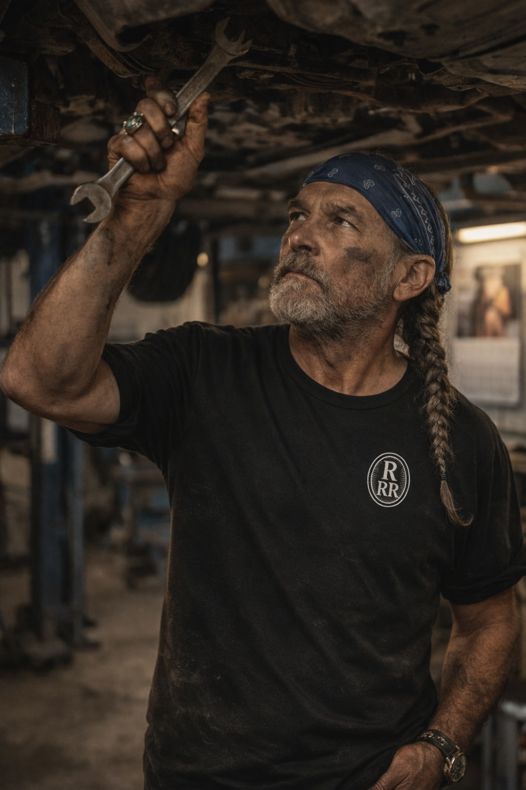 Logo Medallion (White) Premium Tee