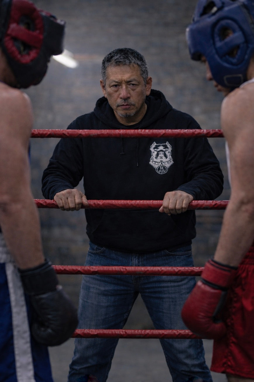 Logo Pitbull (White) Midweight Hoodie