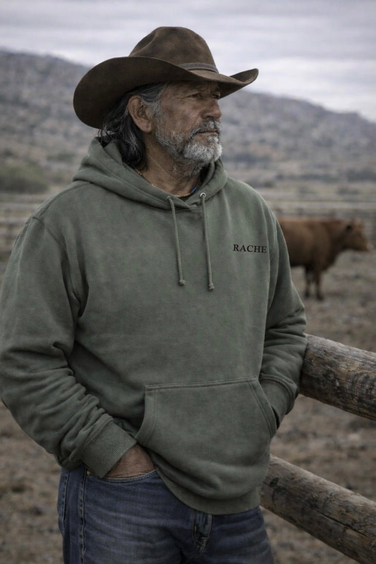 RACHE Embroidered Heavyweight Hoodie