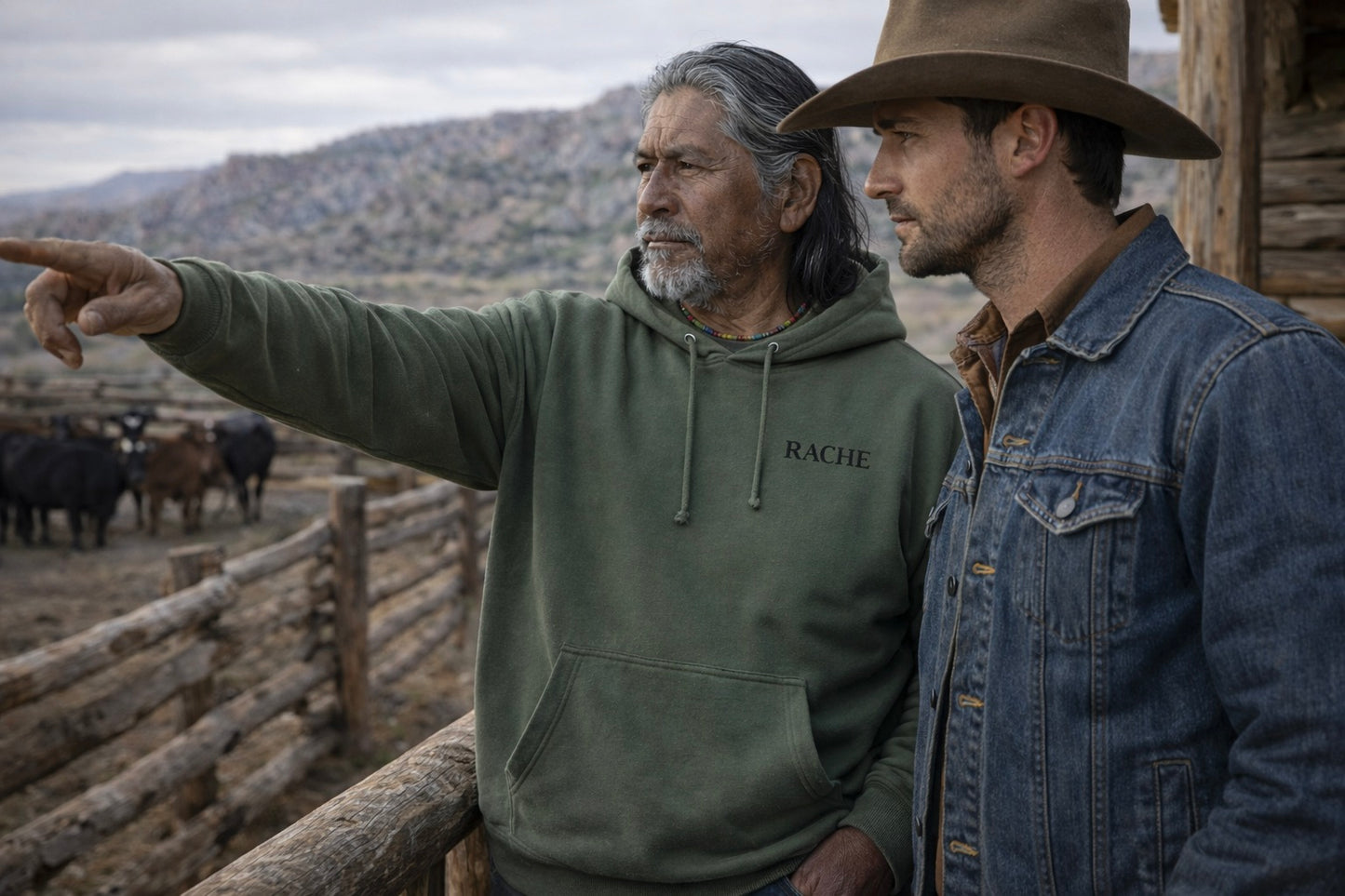 RACHE Embroidered Heavyweight Hoodie