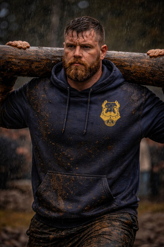 Logo Pitbull (Gold) Midweight Hoodie