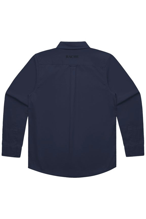 RACHE Embroidered Workwear Long Sleeve Shirt