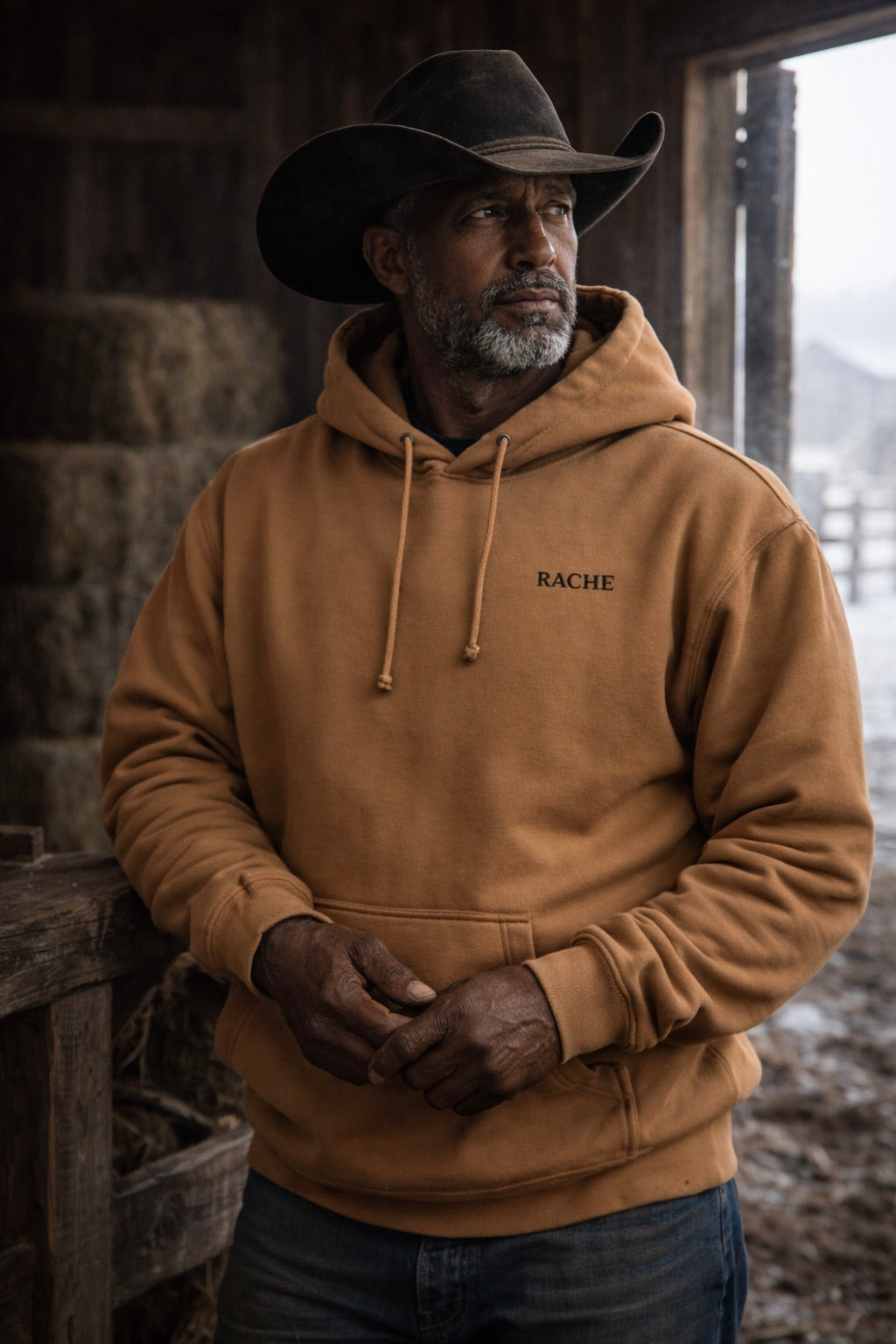 RACHE Embroidered Heavyweight Hoodie